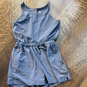 Athleta Girl Gray Kids size 12 Year One Piece